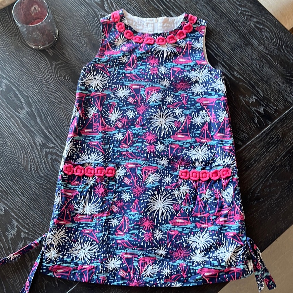 Lilly Pulitzer Sparks Fly size 8 girls